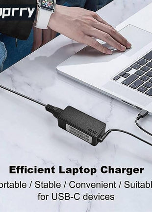 65W USB C Laptop Charger Compatible with Lenovo Thinkpad/Yoga/Chromebook, ADLX65YDC2A Replacement for Lenovo Laptop Charger