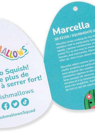 Squishmallows Original 8-Inch Marcella Watermelon Octopus - Official Jazwares Plush
