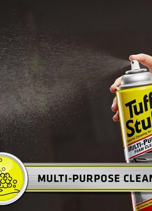 Tuff Stuff Multi-Purpose Foam Cleaner, Use on Car Interior, Furniture, Carpet, 22 Oz Each