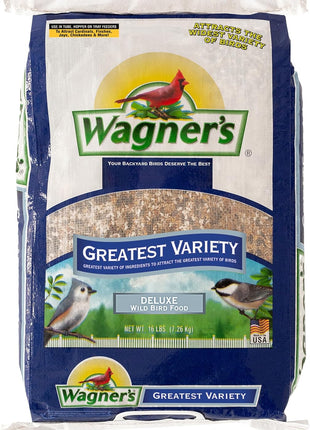 Wagner's 62059 Greatest Variety Blend Wild Bird Food, 16-Pound Bag