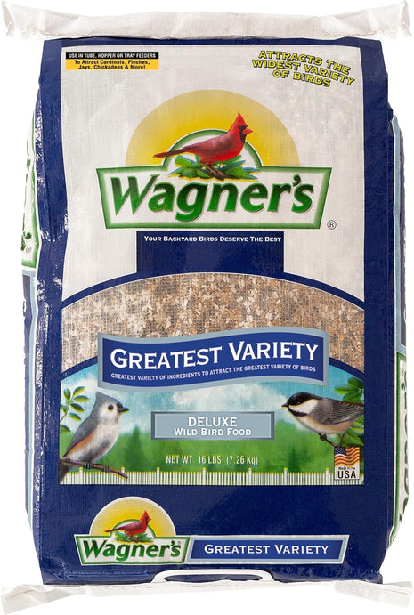 Wagner's 62059 Greatest Variety Blend Wild Bird Food, 16-Pound Bag