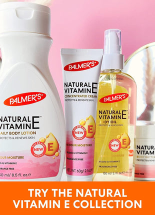 Palmer's Natural Vitamin E Concentrated Cream, 2.1 Ounce (Pack of 2)
