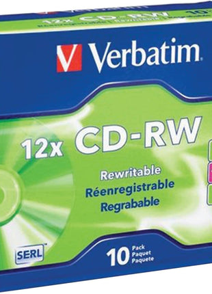 Verbatim VER95156 CD-RW Discs