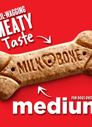 Milk-Bone Original Dog Treats Biscuits for Medium Dogs, 10 Pound