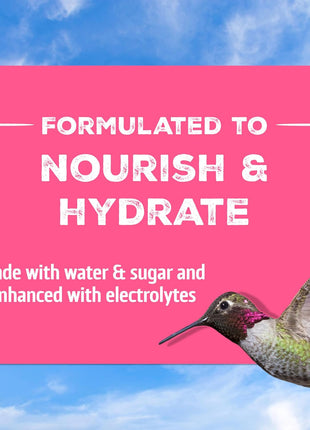 Pennington Electro-Nectar Hummingbird Nectar Ready to Use, Naturally Colored with Electrolytes, 64-oz Bottle
