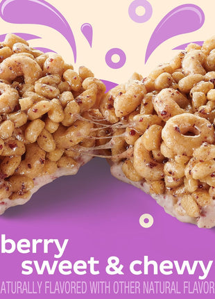 Cheerios Protein Chewy Bars, Snack Bars, Mixed Berry, 5 Ct, 6.35 oz
