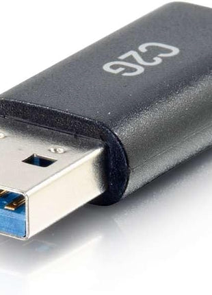 C2G 54427 5Gbps Female to USB-A Male SuperSpeed Adapter Converter, Black