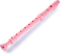 Sondery Soprano Recorder Instrument German Fingering Durable Beginner's Recorder Easy-to-Play Plastic Body Includes Fingering Chart Carry Pouch