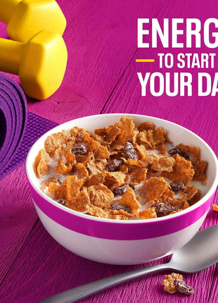 Kellogg's Raisin Bran Original Large Size Breakfast Cereal 20.9 oz | High Fiber, 28g Whole Grain
