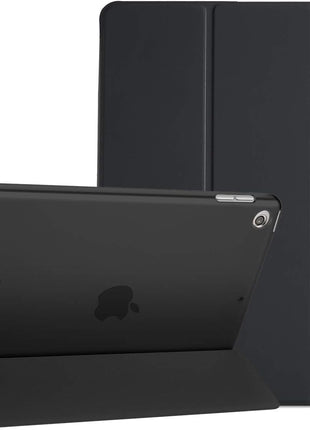 ProCase for iPad 9th/ 8th/ 7th Generation Case 10.2 Inch (2021/2020/2019 Release), 10.2 iPad Case 9th/ 8th/ 7th Gen Cover, Slim Smart Cover with Translucent Hard Shell Back -Black