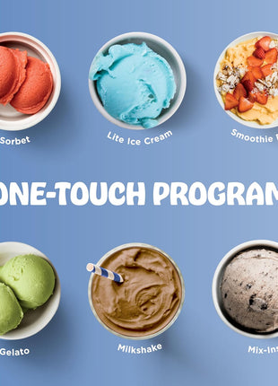 Ninja® CREAMi® 7-in-1 Ice Cream Maker, Ice Cream, Gelato and more, NC301 | Ninja CREAMi transforms frozen bases into ice cream, sorbet and milkshakes at a button touch, from healthy to indulgent.