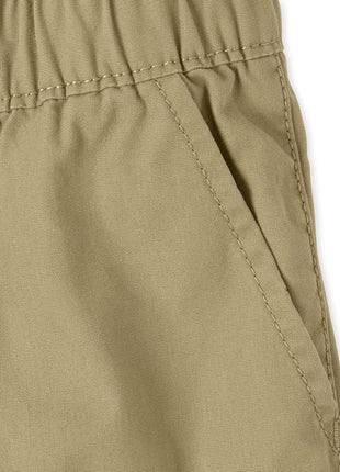 The Children's Place Baby Boys And Toddler Boys Pull on Jogger Shorts,Fin Gray/Flax/Tidal 3 Pack,5T
