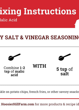 Hoosier Hill Farm Food Grade Malic Acid, 1.5LB (Pack of 1)