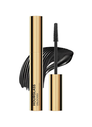 Hourglass Unlocked Instant Extension Mascara, Tubing Mascara Dramatically Lifts, Defines & Lengthens for Fanned-Out Lashes, Natural-Looking Eyelashes for up to 16hrs of Smudge-Proof, Flake-Free Wear