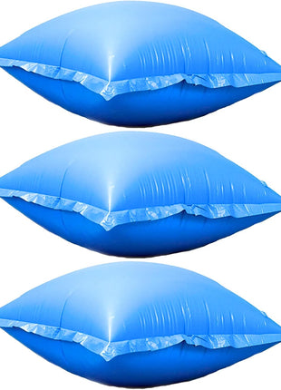 SWIMLINE HYDROTOOLS Air Pillow For Above Ground Pools Cover Winterizing 3-Pack | 4 x 4 ft Cushion Swimming Pool Closing Winter Kit | Cold Resistant Ice Equalizer Thick Pillows Accessories | 1144 ACC44