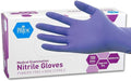 MedPride Powder Free Nitrile Exam Gloves, Iris Blue, Medium, Box/100