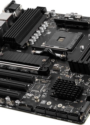 MSI PRO B550M-VC WiFi ProSeries Motherboard (AMD Ryzen 5000 Series, AM4, DDR4, PCIe 4.0, SATA 6Gb/s, M.2, USB 3.2 Gen 2, HDMI/DP, Wi-Fi 6E, Bluetooth 5.2, mATX)