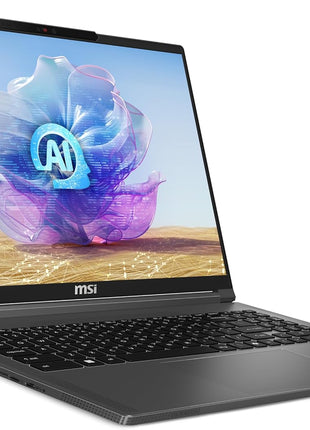 MSI Creator A16 AI+ (2024) 16 inch QHD+ 240Hz Laptop: AMD Ryzen AI 9-365, NVIDIA RTX 4060, 32GB LPDDR5x, 1TB NVMe SSD, WiFi 7, Win 11 Home: Lunar Gray A3HVFG-038US