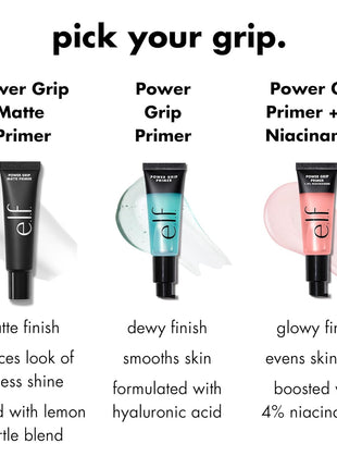 e.l.f. Power Grip Primer, Gripping & Hydrating Gel Primer, 0.811 Fl Oz