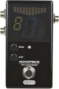 Monoprice Chromatic Pedal Tuner - Black, Normal & True-Bypass Outputs, Easy to Tune Your Bass & Guitars - Stage Right Series