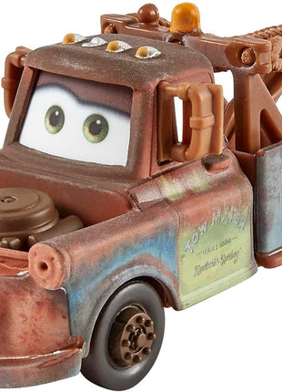 Mattel Disney and Pixar Cars Toys, Radiator Springs 3-Pack of Die-cast Toy Cars & Trucks with Lightning McQueen, Mater & Sheriff