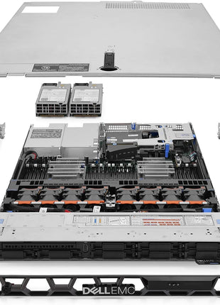 Dell PowerEdge R640 8-Bay SFF Server 2.10Ghz 16-Core 64GB RAM Rails Caddies (Renewed)