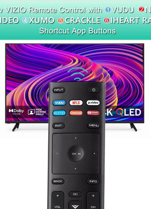 Universal for VIZIO Smart TV Remote Control Replacement XRT136