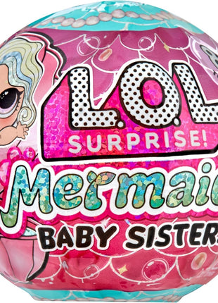 LOL Surprise Mermaids Baby Sisters with Color Change Tail, 8 Dolls to Collect, Fashion Accessories, Great Gift for Kids Ages 4+