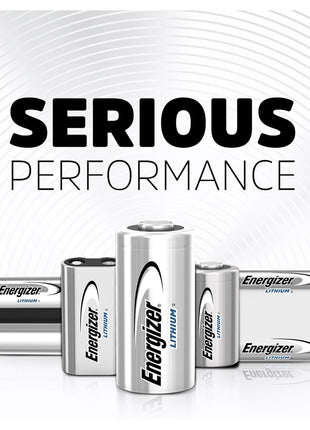 Energizer 123 Lithium Batteries (2 Pack), 3V Photo Batteries