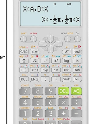 Casio fx-115ES Plus 2nd Edition – Advanced Scientific Calculator | 252+ Functions, Natural Textbook DisplaySM | Ideal for Math, Science, Engineering & Statistics