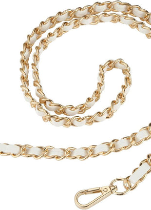 Purse Chain Strap Crossbody Bag Chains Strap Handbag Chain Replacement Leather Chain Straps 47.2 inch
