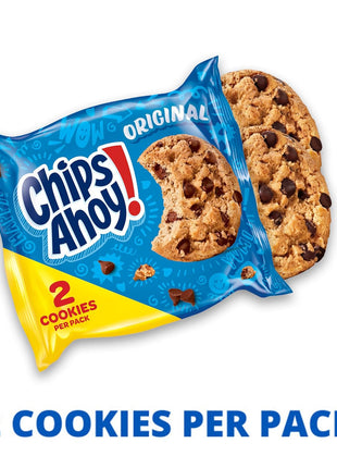 CHIPS AHOY! Original Chocolate Chip Cookies, 20 Snack Packs (2 cookies per pack)