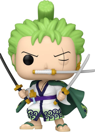 Funko POP! Animation One Piece Roronoa Zoro (Glow in The Dark), Exclusive