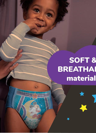 Pull-Ups Boys' Night-Time Potty Training Pants, Size 4T-5T Overnight Training Underwear (38-50 lbs), 52 Ct