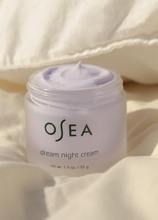 OSEA Dream Night Cream with Bio-Retinol - Anti-Aging Hydrating Face Cream with Algae-Derived Bio Retinol - Plumps, Firms, & Smooths Line and Wrinkles