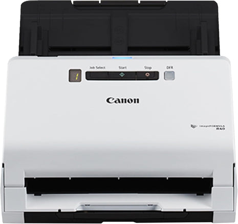 Canon imageFORMULA R40 - Office Document Scanner, Windows and Mac, Duplex Scanning, Easy Setup, Scans a Wide Variety of Documents, Scans to Cloud | Duplex Adf Scanner, 60-Sheet Feeder, 600 Dpi Optical, Windows and Mac
