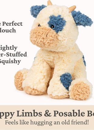 GUND Cozys Collection Cow 10-Inch Stuffed Animal Sensory Toy for Ages 0+