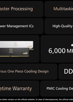 TeamGroup T-Create Expert 48GB 2 X 24GB DDR5-6400 PC5-51200 CL32 Dual CHANN