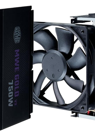 Cooler Master MWE Gold 750 V3 Power Supply, PCIe 5.1 Ready | Certification Cybenetics Platinum & Noise A, 80 PLUS Gold, 750W, ATX 3.1, 12V-2x6 Cable, Zero-RPM Silent Mode, Fully Modular