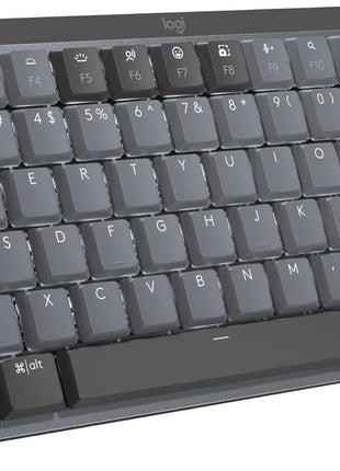 Logitech MX Mechanical Mini Wireless Illuminated Keyboard Tactile Quiet | Illuminated, backlit, Bluetooth, USB-C, macOS, Windows, Linux, iOS, Android