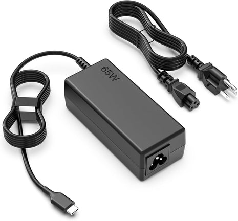 65W USB C Charger for Lenovo ThinkPad X1 T14 E14,Yoga,Chromebook | Fits X1 Carbon Gen 6-13, X1 Yoga, T14s T15 T16, E15 E16, L13 L14 L15, X13, Yoga 7i 9i ,Chromebook 100e 300e 500e,USB-C PD