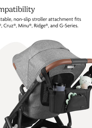 UPPAbaby Carry-All Parent Organizer - Universal Fit - Charcoal