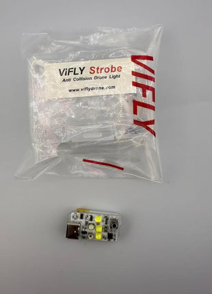 VIFLY Drone Strobe Light, FAA-compliant Anti Collision Strobe (1pc) | FAA Drone Night Flying, Fits for DJI Neo 2, Mini 5 Pro/4 Pro/3/4k, Avata 2/360, Air 3S, Mavic 3/2, Flip and All RC Drones