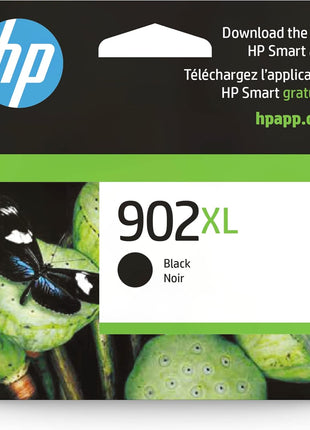 HP 902XL Black High-yield Ink Cartridge for HP Printers | Works with Printer Series: OfficeJet 6954, 6958, 6962, OfficeJet Pro 6968, 6975,, 6978 | Eligible for Instant Ink | T6M14AN