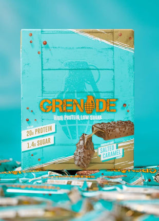 Grenade Low Sugar Protein Bars 12-Pack - Salted Caramel