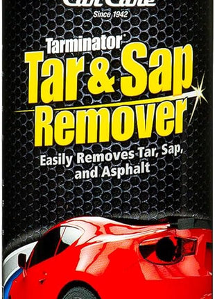 Stoner Car Care 91154 Tarminator Tar, Sap, and Asphalt Remover – Fast Acting Tar and Sap Remover for Cars – Clear Coat Safe Auto Cleaner for Paint, Chrome and Wheels – 10 oz