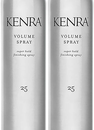Kenra Professional Volume Spray 25 | Super Hold Finishing & Styling Hairspray | Flake-free & Fast-drying | Wind & Humidity Resistance | All Hair Types
