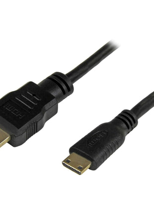 STARTECH.COM 6 FT HIGH Speed HDMI Cable with ETHERNET- HDMI to HDMI Mini- M/M