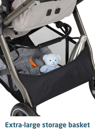 Maxi-Cosi Zelia 2 Luxe 5-in-1 Modular Travel System, New Hope Tan