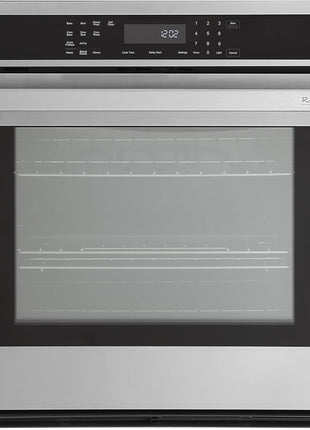 Rangaire RWOS301GS 30" Glass Touch Single Wall Oven - Stainless Steel, Electric Oven, True Convection, Self Cleaning, Easy Reach Racks